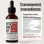 Raspberry Vitamin B Complex Drops
