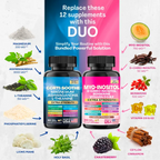 All-in-One Dietary Supplement - Multivitamin Combo with Extra Strength