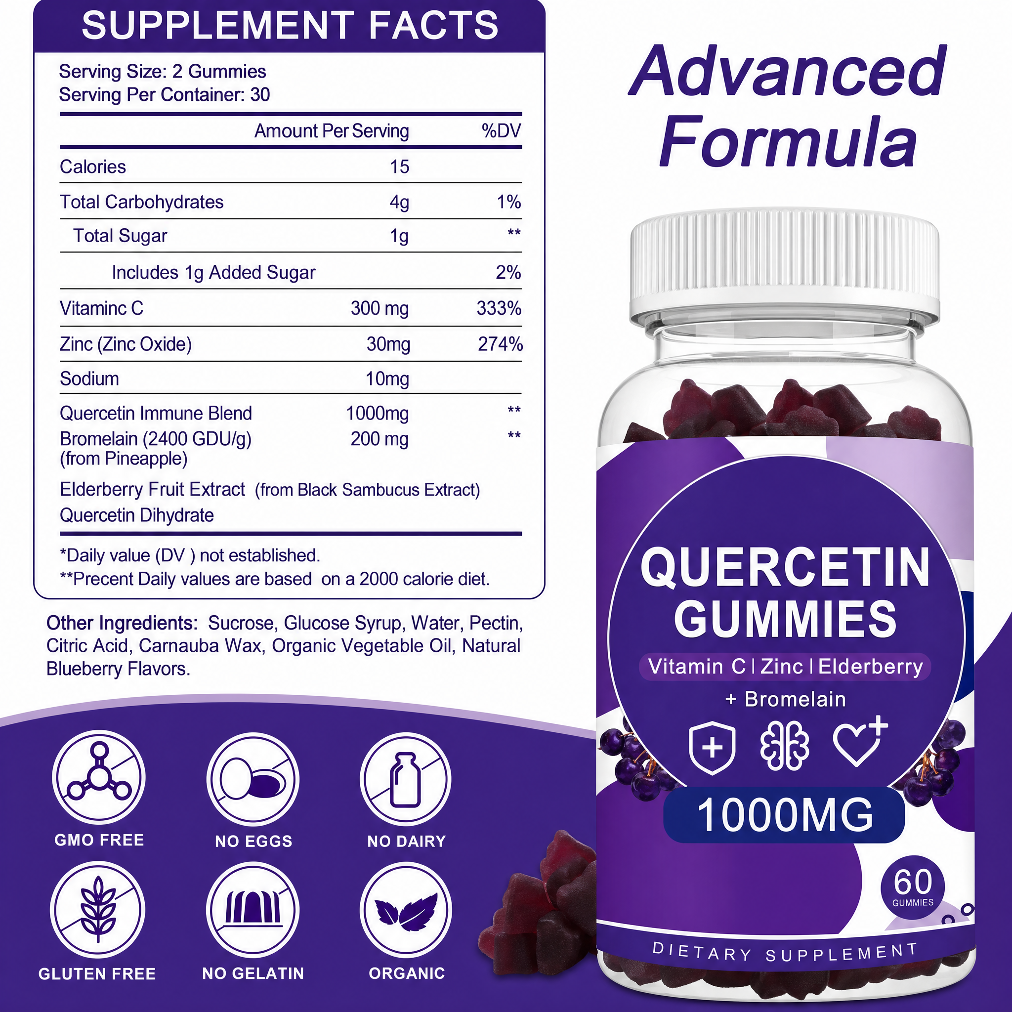 Quercetin Gummies